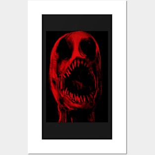 Red darkness Posters and Art